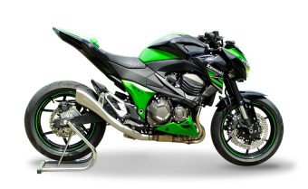 HP Corse Hydroform RVS Slip-on Einddemper met E-keur Kawasaki Z 800 2013 - 2015