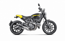 Akrapovic Slip-On Line Titanium Einddemper zonder E-keur Ducati Scrambler 2015 > 2020