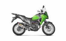 Akrapovic Slip-On Line Titanium Einddemper met E-keur Kawasaki Versys-X 300 2017 - 2020