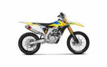 Akrapovic Evolution Line Titanium Volledig Uitlaatsysteem Suzuki RM-Z 450 2018 > 2024