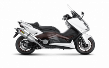 Akrapovic Racing Line Titanium Volledig Uitlaat Systeem zonder E-keur Yamaha TMAX 2008 - 2016