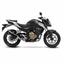 Leovince Nero Slip-on Einddemper met Euro4 Keuring Honda CB 500 F 2016 2018