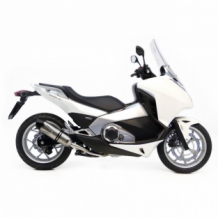 Leovince LV One Evo RVS Slip-on Einddemper met E-keur Honda INTEGRA 750/DCT/ABS 2014 > 2015