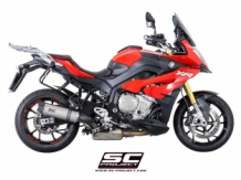 SC Project Oval Titanium Low Position Slip-on Einddemper met E-keur BMW S 1000 XR 2017 - 2019