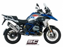 SC-Project Adventure Titanium Slip-on Einddemper Euro4 Gekeurd BMW R 1200 GS / Adventure 2017 - 2018