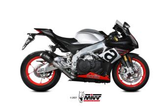 Mivv MK3 Carbon Einddemper zonder E-keur Aprilia RSV4 2017 > 2020