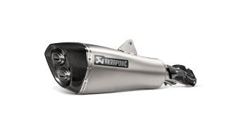 Akrapovic Slip-on Line Titanium Einddemper met E-keur BMW R1200RT 2019 > 2023