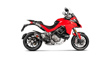 Akrapovic Slip-on Line Titanium Einddemper met E-keur Ducati Multistrada 1200 / S 2015 > 2017