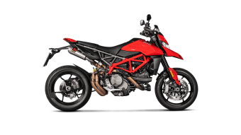 Akrapovic Slip-on Line Titanium dubbele Einddemper (R+L) Set met E-keur Ducati Hypermotard 950 / SP 2019 > 2024