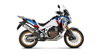 Akrapovic Slip-on Line Titanium Einddemper met E-keur Honda CRF 1100 L Africa Twin 2020 > 2024