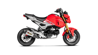 Akrapovic Racing Line Titanium Volledig Uitlaatsysteem zonder E-keur Honda MSX 125 / GROM 2016 - 2020