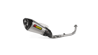 Akrapovic Racing Line Titanium Volledig Uitlaatsysteem zonder E-keur Honda MSX 125 / GROM 2016 - 2020