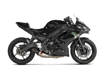 Akrapovic Racing Line Titanium Volledig Uitlaatsysteem met E-keur Kawasaki Ninja 650 2024