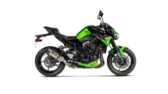 Akrapovic Slip-On Line Titanium Einddemper met E-keur Kawasaki Z900 2020 - 2024