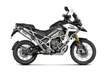 Akrapovic Slip-on Line Titanium Einddemper met E-keur Triumph Tiger 1200 GT / Rally 2022 - 2024