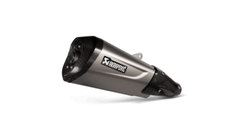 Akrapovic Slip-on Line RVS Einddemper zonder E-keur Vespa GTS 300 / Sei Giorni / Super 2021 > 2024