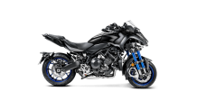 Akrapovic Racing LIne Titanium Volledig Uitlaatsysteem met E-keur Yamaha Niken 2019 > 2020