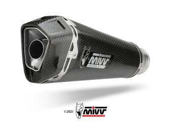 Mivv Delta Race Carbon Einddemper met E-keur BMW S 1000 RR 2019 > 2024