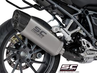 SC-Project Adventure Titanium Einddemper Met E-keur BMW R 1200 R 2017 - 2018