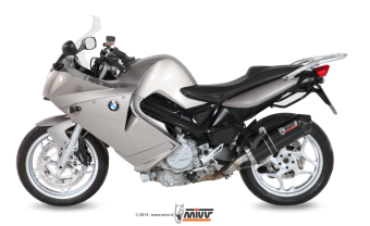 Mivv Oval Carbon met Carbon Cap Slip-on Einddemper met E-keur BMW F 800 S / ST 2006 > 2012