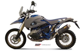 Mivv Oval Carbon Slip-on Einddemper met E-keur BMW HP2 Enduro 2005 > 2009