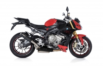 BOS SSEC RR Carbon Steel Einddemper met E-keur BMW S 1000 R 2017 - 2020