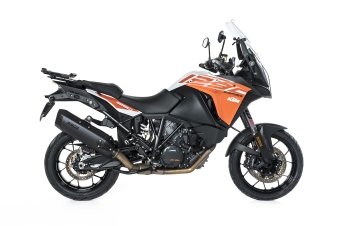 BOS Desert Fox Black Edition Einddemper met E-keur KTM 1290 Super Adventure R / S / T 2017 > 2020