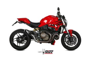 Mivv MK3 Carbon Einddemper zonder E-keur Ducati Monster 1200 / S 2014 > 2016