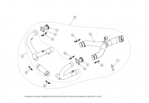 Akrapovic Voorbochten RVS BMW R NINET 2014 - 2020