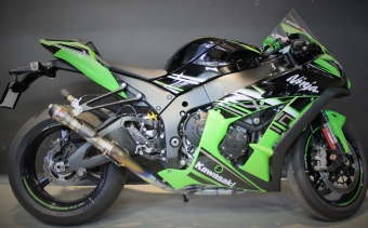 Endy Force 1 RVS Einddemper met E-keur Kawasaki ZX 10 R 2016 2019