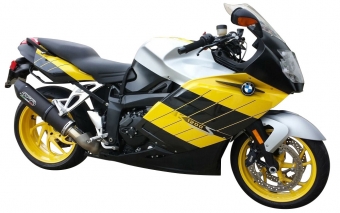 GPR Furore Nero Slip-on Einddemper met E-keur incl. Katalysator BMW K 1200 S / R 2004 > 2008