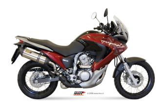 Mivv Suono RVS Slip-on Einddemper met E-keur Honda XLV Transalp 700 2008 > 2013