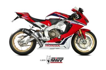 Mivv MK3 Carbon Einddemper zonder E-keur Honda CBR 1000 RR 2017 > 2019