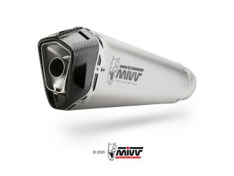 Mivv Delta Race RVS Einddemper met E-keur Honda Forza 750 2021 > 2024