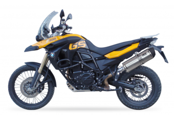 IXIL Hexoval Xtrem Evolution RVS Einddemper met E-keur BMW F 800 GS 2009 - 2015