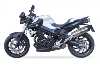 IXIL Hexoval Xtrem Evolution RVS Einddemper met E-keur BMW F 800 R 2009 - 2015