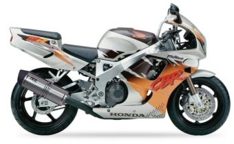 IXIL Hexoval Xtrem Evolution RVS Einddemper met E-keur Honda CBR 900 RR 1992 - 1995