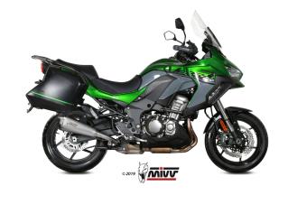 Mivv Delta Race RVS Einddemper met E-keur Kawasaki Versys 1000 2019 > 2024