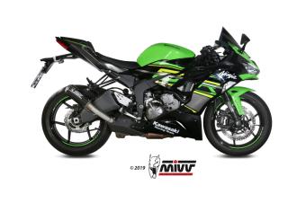 Mivv MK3 Carbon Einddemper zonder E-keur Kawasaki ZX-6 R 636 2019 > 2020