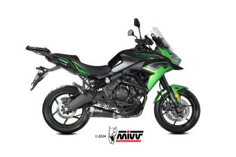 Mivv Delta Race Black Volledig Uitlaatsysteem met E-keur Kawasaki Versys 650 2024