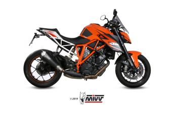 Mivv Delta Race RVS Black Einddemper met E-keur KTM 1290 Superduke 2014 > 2019