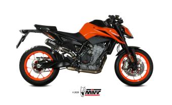 Mivv MK3 RVS Black Einddemper zonder E-keur KTM 790 Duke 2018 > 2020