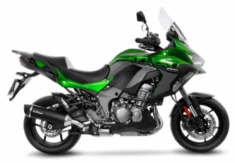 Leovince Nero RVS Slip-on Einddemper met E-keur KAWASAKI VERSYS 1000 2019 > 2023