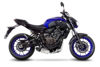 Leovince RVS Underbody Compleet 2in1 Uitlaatsysteem zonder E-keur YAMAHA MT07 / FZ07 2017 2020