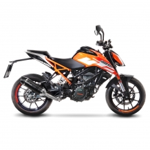 Leovince LV One Evo Carbon Slip-on Einddemper met Euro4 Keuring KTM Duke 125 2017 2020