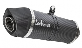 Leovince LV One Evo Carbon Slip-on Einddemper met E-keur KTM 890 Duke / R / L A2 2020 - 2023