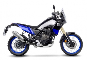 Leovince LV One EVO RVS Slip-on Einddemper met Euro4 Keuring YAMAHA TENERE 700 2019 2020