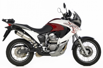 Leovince LV One Evo RVS Slip-on Einddemper met E-keur Honda XL 700 V TRANSALP 2008 > 2013