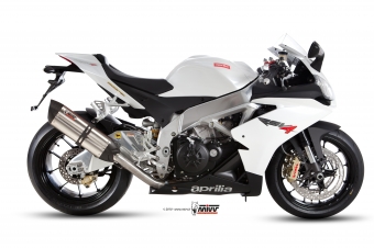 Mivv Suono RVS Slip-on Einddemper met E-keur Aprilia RSV4 2009 > 2016