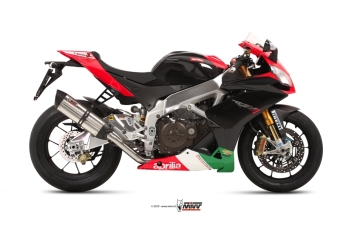 Mivv Suono RVS Slip-on Einddemper met E-keur Aprilia RSV4 APRC 2011 > 2016